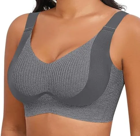 xcutting full coverage everyday wear t shirt bras plus sizevg black3xl